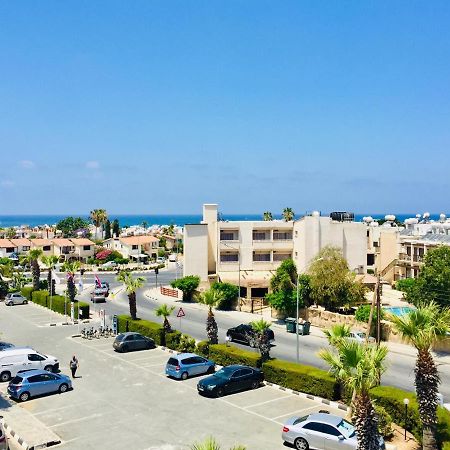 Sunset Seaview Studio Apartment Paphos ภายนอก รูปภาพ