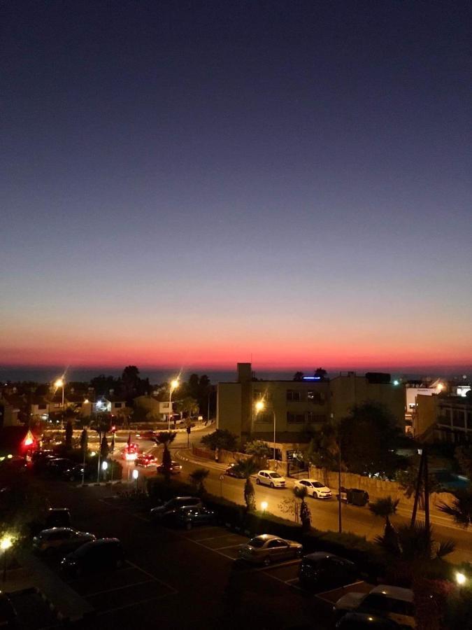 Sunset Seaview Studio Apartment Paphos ภายนอก รูปภาพ